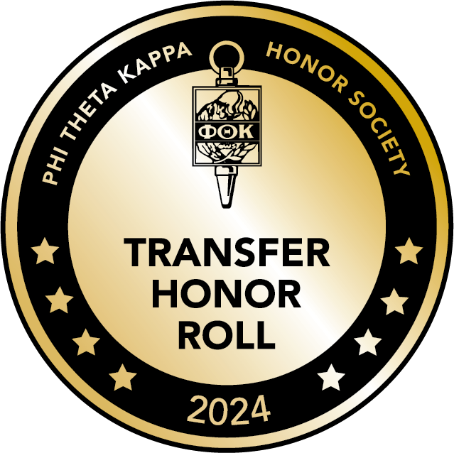 Badge for PTK Honor Roll 2024